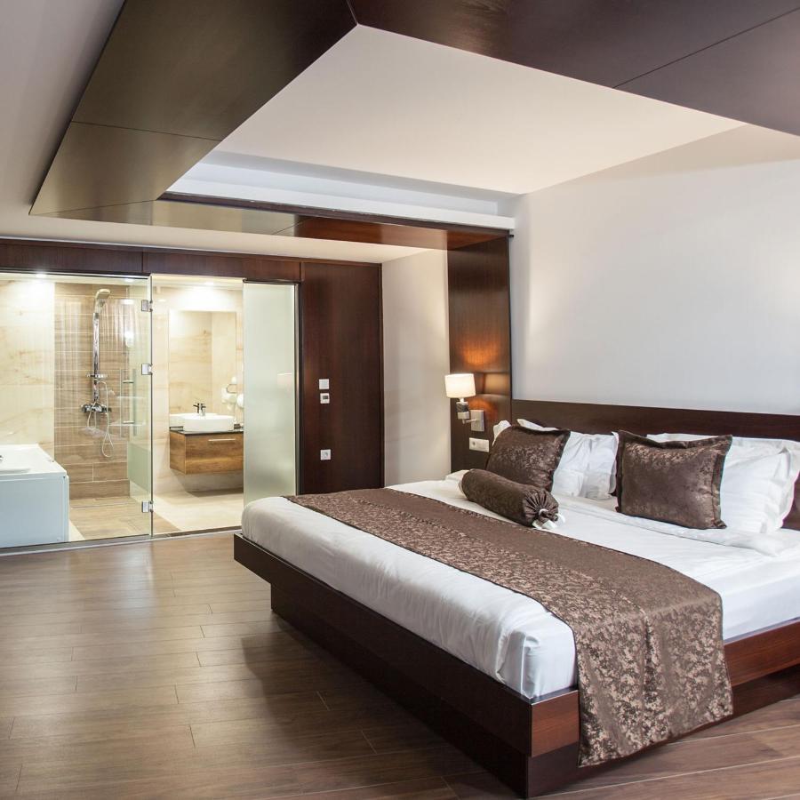 Hotel Sky Gevgelija Exterior foto A room at the hotel